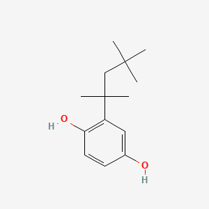 1,4-Benzenediol, 2-(1,1,3,3-tetramethylbutyl)-