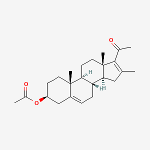 16-Methyl-20-oxopregna-5,16-dien-3-beta-yl acetate