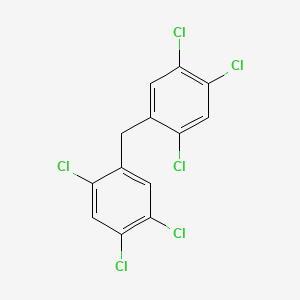 molecular formula C13H6Cl6 B1616213 1,1'-Methylenebis(2,4,5-trichlorobenzene) CAS No. 2888-15-5