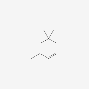 molecular formula C9H16 B1616229 3,5,5-三甲基环己烯 CAS No. 933-12-0
