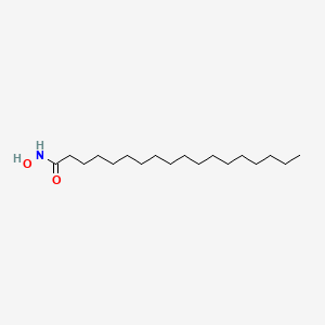 molecular formula C18H37NO2 B1616239 Octadecanamide, N-hydroxy- CAS No. 6540-56-3