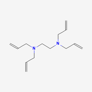 molecular formula C14H24N2 B1616255 N,N,N',N'-Tetraallylethylenediamine CAS No. 45173-37-3