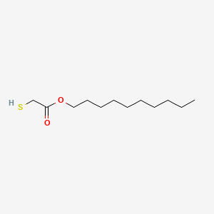 molecular formula C12H24O2S B1616283 Decyl mercaptoacetate CAS No. 45163-99-3