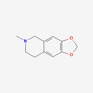 molecular formula C11H13NO2 B1616303 氢水杨碱 CAS No. 494-55-3