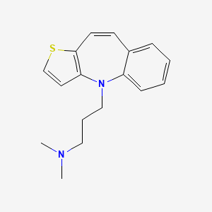 molecular formula C17H20N2S B1616321 Tienopramine CAS No. 37967-98-9