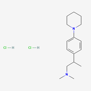 beta,N,N-Trimethyl-4-piperidinophenethylamine dihydrochloride