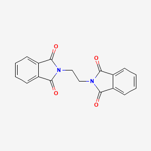 molecular formula C18H12N2O4 B1616325 N,N'-Ethylenediphthalimide CAS No. 607-26-1