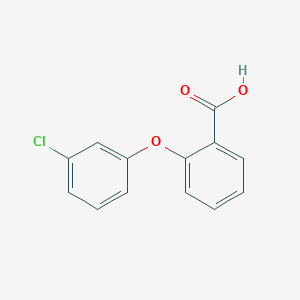 molecular formula C13H9ClO3 B1616353 2-(3-Chlorophenoxy)benzoic acid CAS No. 6312-85-2