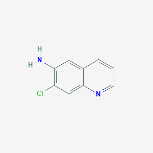 molecular formula C9H7ClN2 B1616354 7-Chloroquinolin-6-amine CAS No. 6312-75-0