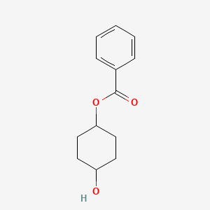 molecular formula C13H16O3 B1616357 4-羟基环己基苯甲酸酯 CAS No. 6308-92-5