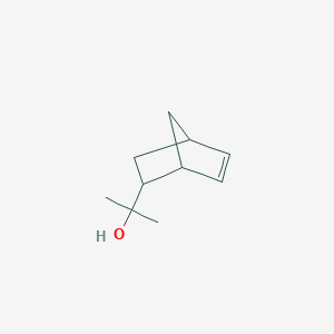 molecular formula C10H16O B1616361 2-(5-Bicyclo[2.2.1]hept-2-enyl)propan-2-ol CAS No. 22497-08-1