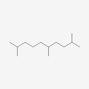 molecular formula C13H28 B1616369 2,5,9-三甲基癸烷 CAS No. 62108-22-9