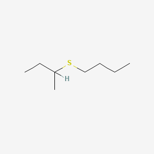 molecular formula C8H18S B1616373 1-((1-Methylpropyl)thio)butane CAS No. 10359-61-2