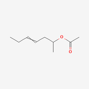 molecular formula C9H16O2 B1616376 Hept-4-en-2-yl acetate CAS No. 94088-33-2