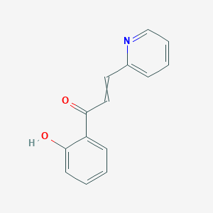 1-(2-Hydroxyphenyl)-3-pyridin-2-ylprop-2-en-1-one
