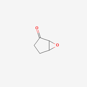molecular formula C5H6O2 B1616391 6-Oxabicyclo[3.1.0]hexan-2-one CAS No. 6705-52-8