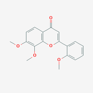 7,8-Dimethoxy-2-(2-methoxyphenyl)-4H-chromen-4-one