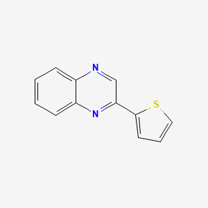 molecular formula C12H8N2S B1616404 2-(2-Thienyl)quinoxaline CAS No. 40353-41-1