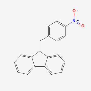 molecular formula C20H13NO2 B1616405 9-(p-Nitrobenzylidene)fluorene CAS No. 6954-71-8
