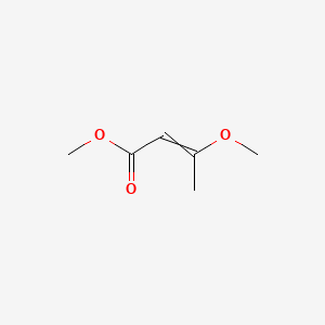 molecular formula C6H10O3 B1616406 Methyl 3-methoxybut-2-enoate CAS No. 35217-21-1
