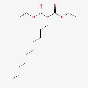 molecular formula C17H32O4 B1616407 Diethyl Decylmalonate CAS No. 5077-96-3