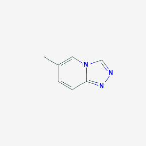 molecular formula C7H7N3 B1616408 6-Methyl[1,2,4]triazolo[4,3-a]pyridine CAS No. 4919-09-9