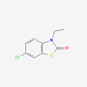 6-Chloro-3-ethylbenzo[d]thiazol-2(3H)-one