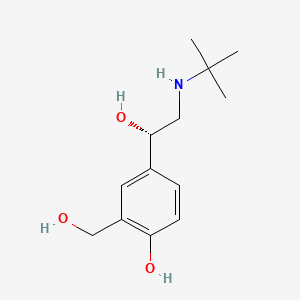 molecular formula C13H21NO3 B1616424 (S)-Albuterol CAS No. 34271-50-6