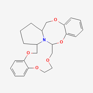 1,2,8a,9,11,12,19,20-Octahydro-1,20-propano[1,6,3]benzodioxazocino[2,3-f][1,4,10,7]benzotrioxazacyclododecine