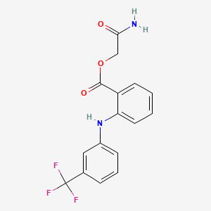 molecular formula C16H13F3N2O3 B1616435 Colfenamate CAS No. 30531-86-3