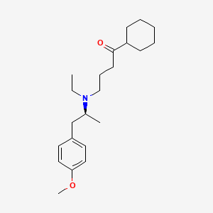 molecular formula C22H35NO2 B1616446 Dexsecoverine CAS No. 90237-04-0