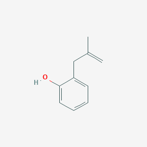 molecular formula C10H12O B1616451 2-(2-Methylallyl)phenol CAS No. 20944-88-1