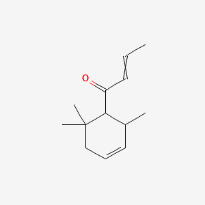B1616472 2-Buten-1-one, 1-(2,6,6-trimethyl-3-cyclohexen-1-YL)- CAS No. 71048-82-3