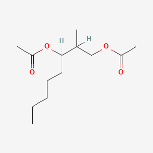 molecular formula C13H24O4 B1616483 2-Methyloctane-1,3-diyl diacetate CAS No. 67634-09-7