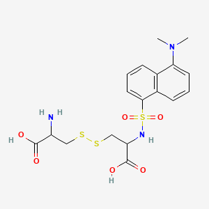 N-((5-(Dimethylamino)-1-naphthyl)sulphonyl)-L-cystine