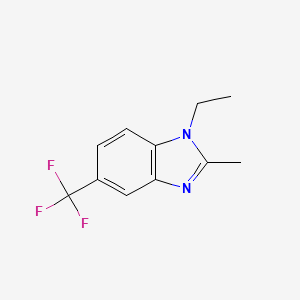 1-Ethyl-2-methyl-5-(trifluoromethyl)-1H-benzimidazole