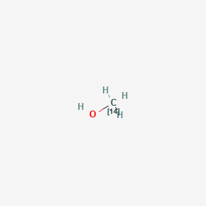 molecular formula CH4O B1616493 Methanol-14C CAS No. 3046-50-2