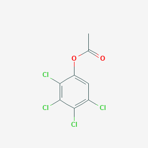 molecular formula C8H4Cl4O2 B1616494 2,3,4,5-Tetrachlorophenyl acetate CAS No. 4901-57-9