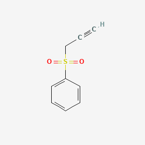 molecular formula C9H8O2S B1616497 Phenyl propargyl sulfone CAS No. 2525-40-8