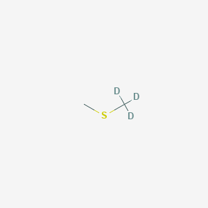 molecular formula C2H6S B1616500 甲烷-d3，（甲硫基）- CAS No. 4752-12-9