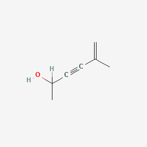 molecular formula C7H10O B1616513 5-Methyl-5-hexen-3-yn-2-ol CAS No. 68017-33-4