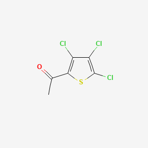 1-(3,4,5-Trichlorothiophen-2-yl)ethan-1-one
