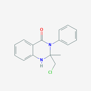 2-(Chloromethyl)-2-Methyl-3-Phenyl-1,2,3,4-Tetrahydroquinazolin-4-One