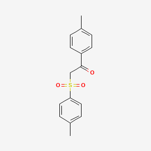 1-(4-Methylphenyl)-2-(4-methylphenyl)sulfonylethanone