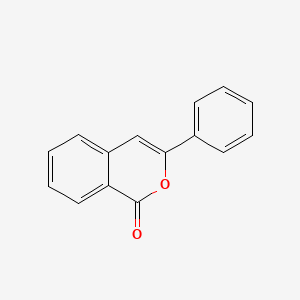 molecular formula C15H10O2 B1616523 3-Phenyl-1H-isochromen-1-one CAS No. 4809-08-9