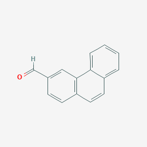 molecular formula C15H10O B1616525 3-Phenanthrenecarboxaldehyde CAS No. 7466-50-4