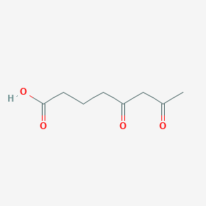 molecular formula C8H12O4 B1616537 5,7-Dioxooctanoic acid CAS No. 51568-19-5