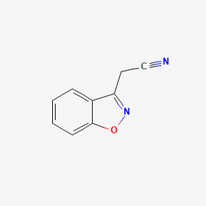 B1616541 1,2-Benzisoxazole-3-acetonitrile CAS No. 50471-17-5