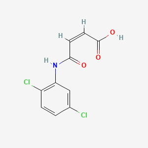 molecular formula C10H7Cl2NO3 B1616547 N-(2,5-Dichlorophenyl)maleamic acid CAS No. 31460-32-9