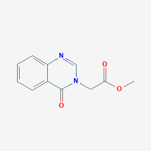molecular formula C11H10N2O3 B1616548 2-(4-氧代喹唑啉-3-基)乙酸甲酯 CAS No. 54368-19-3